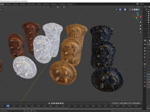 fantasy chess character pack with 3D Model
