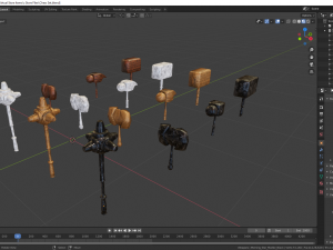fantasy chess character pack with 3D Model