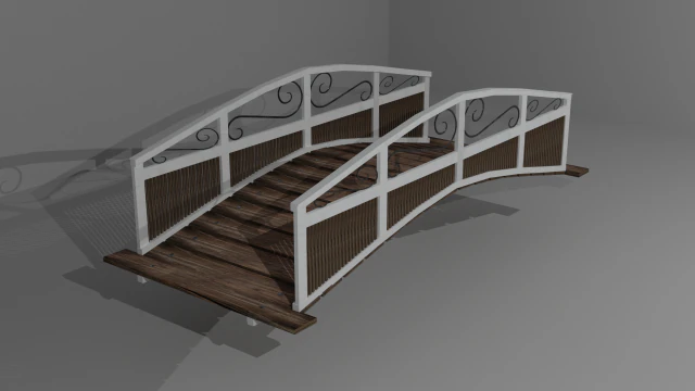 ponte Modello 3D .c4d .max .obj .3ds .fbx .stl .blend 