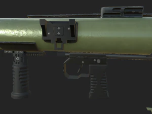 lanzacohetes Modelo 3D