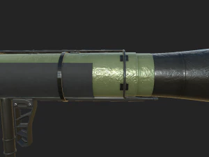 lanzacohetes Modelo 3D