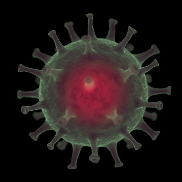 coronavirus covid-19 animated 3D Model .c4d .max .obj .3ds .fbx .stl .blend 