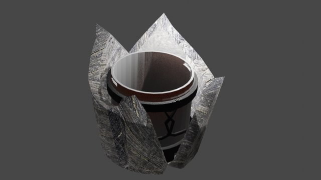trash can Modelo 3D .c4d .max .obj .3ds .fbx .stl .blend 