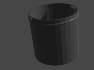 trash can Modelo 3D