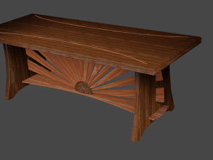 bench Modèle 3D