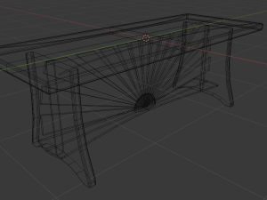 bench Modèle 3D