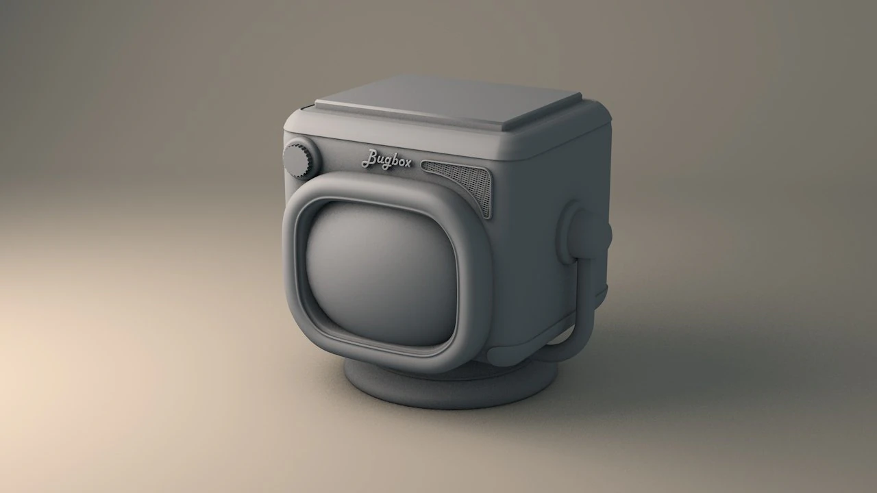 мармок тв 3D Модель .c4d .max .obj .3ds .fbx .stl .blend 