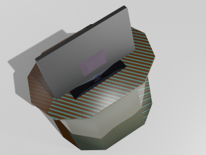 furniture and tv Modelo 3D