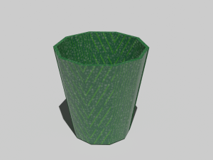 trash can 3D 模型