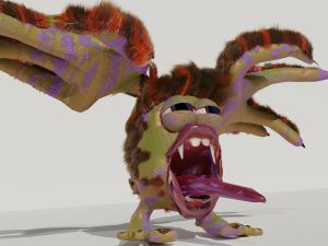 little creature calgy 3D मॉडल