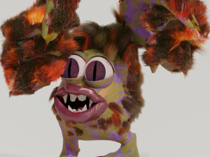 little creature calgy 3D मॉडल