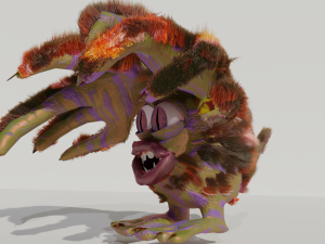 little creature calgy 3D मॉडल