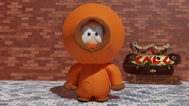 kenny from south park Modèle 3D .c4d .max .obj .3ds .fbx .stl .blend