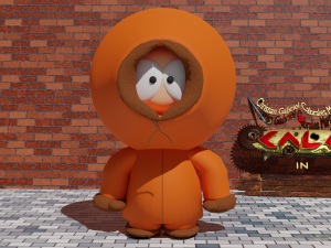 kenny from south park 3D Model