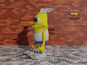 wooldoor sockbat 3D Model