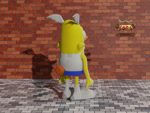 wooldoor sockbat 3D Model