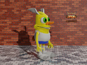 wooldoor sockbat 3D Model