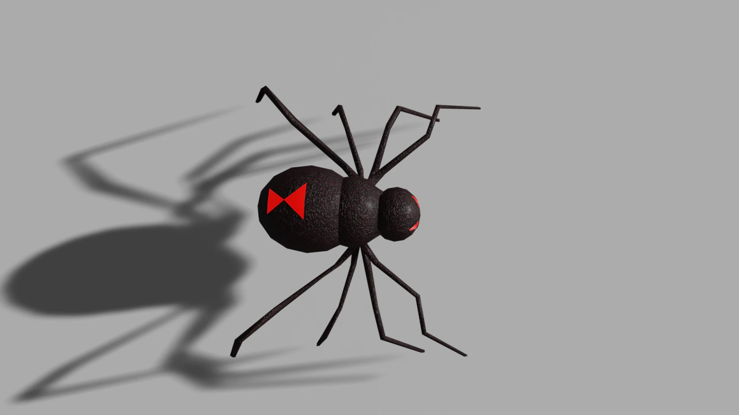 spider toon 3D Model .c4d .max .obj .3ds .fbx .stl .blend