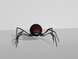 spider toon 3D 모델