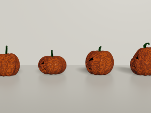 pumpkins 3D मॉडल