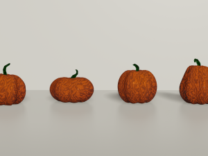 pumpkins 3D मॉडल