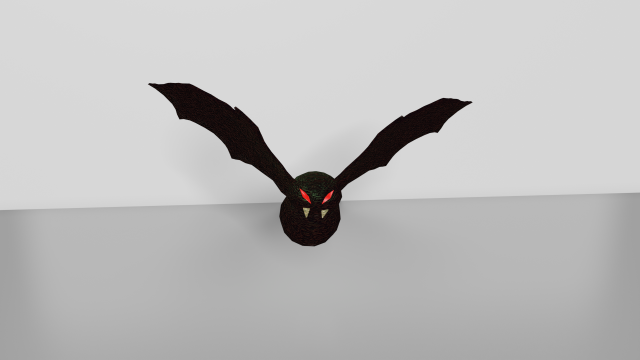 bat Modelo 3D .c4d .max .obj .3ds .fbx .stl .blend 