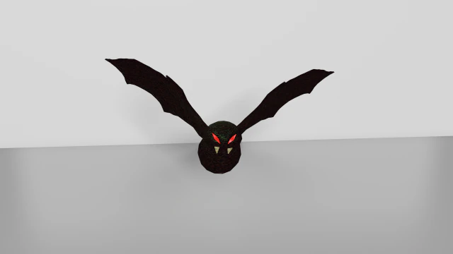 pipistrello Modello 3D .c4d .max .obj .3ds .fbx .stl .blend 
