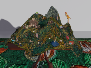 christmas nativity scene 3D 模型