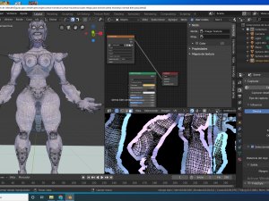 monster mermaid 3D मॉडल