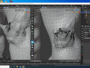 monster mermaid 3D मॉडल