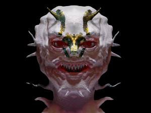 monster mermaid 3D मॉडल