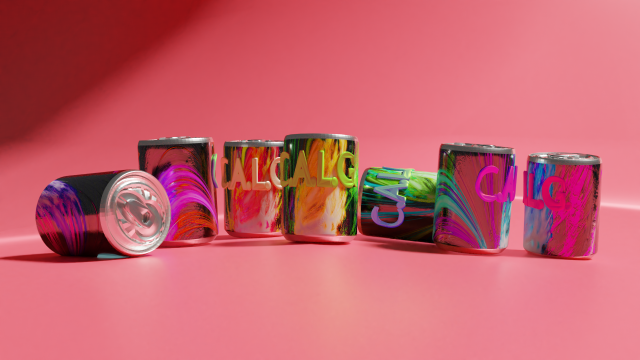 beverage cans Model 3D .c4d .max .obj .3ds .fbx .stl .blend 
