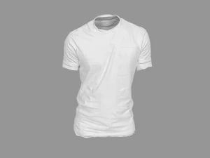 versão de anúncio de marca de camiseta Modelo 3D