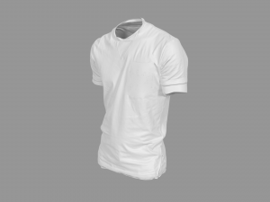t shirt branding advertisement version Model 3D