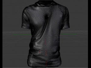 t shirt branding advertisement version Model 3D