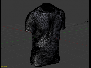 t shirt branding advertisement version Model 3D