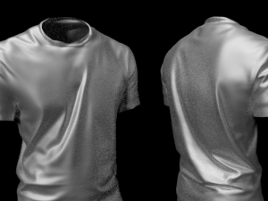 t-shirt branding advertisements version model 3D Model