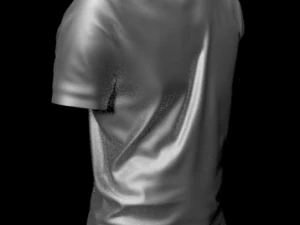 t-shirt branding advertisements version model 3D Model