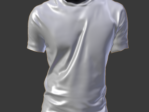 t-shirt branding advertisements version model 3D 모델