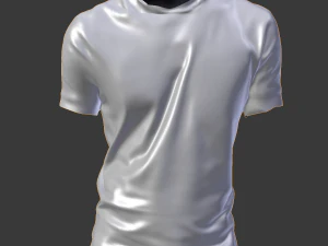 t-shirt branding advertisements version model 3D Model