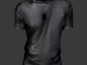 t-shirt branding advertisements version model 3D 모델