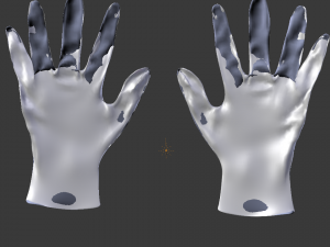 surgical gloves 3D 模型