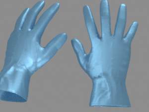 surgical gloves doctor gloves rubber gloves sanitary gloves medical gloves 3D 模型