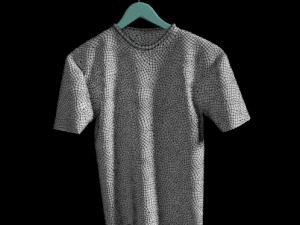 t-shirt hanging on hanger t shirt branding advertisement version 3D Модель