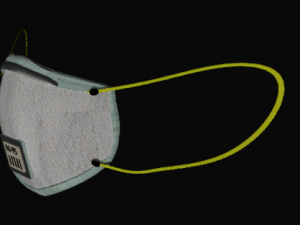 surgical mask collection medical mask dust mask surgical mask corona virus low-poly 3D Модель