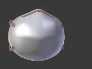 surgical mask collection medical mask dust mask surgical mask corona virus low-poly 3D Model