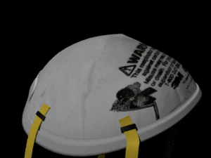 surgical mask collection medical mask dust mask surgical mask corona virus low-poly 3D Model