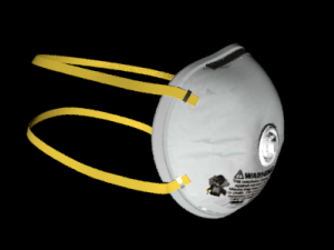 surgical mask collection medical mask dust mask surgical mask corona virus low-poly 3D Модель