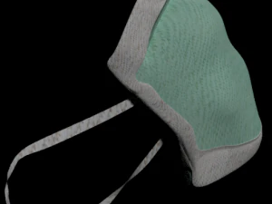 surgical mask collection medical mask dust mask surgical mask corona virus low-poly 3D Model