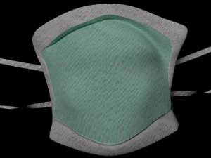 surgical mask collection medical mask dust mask surgical mask corona virus low-poly 3D Model